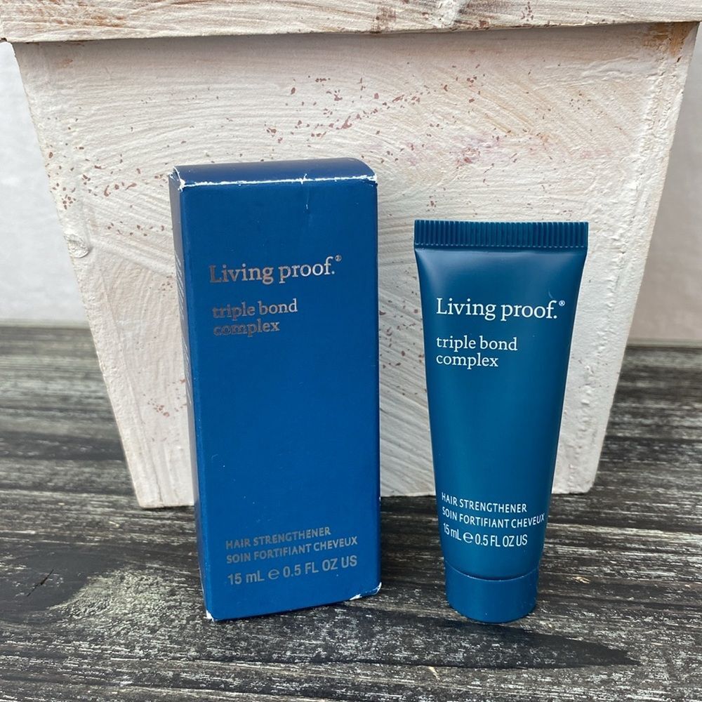 Living Proof Triple Bond Complex Hair Strengthener .5 oz NEW